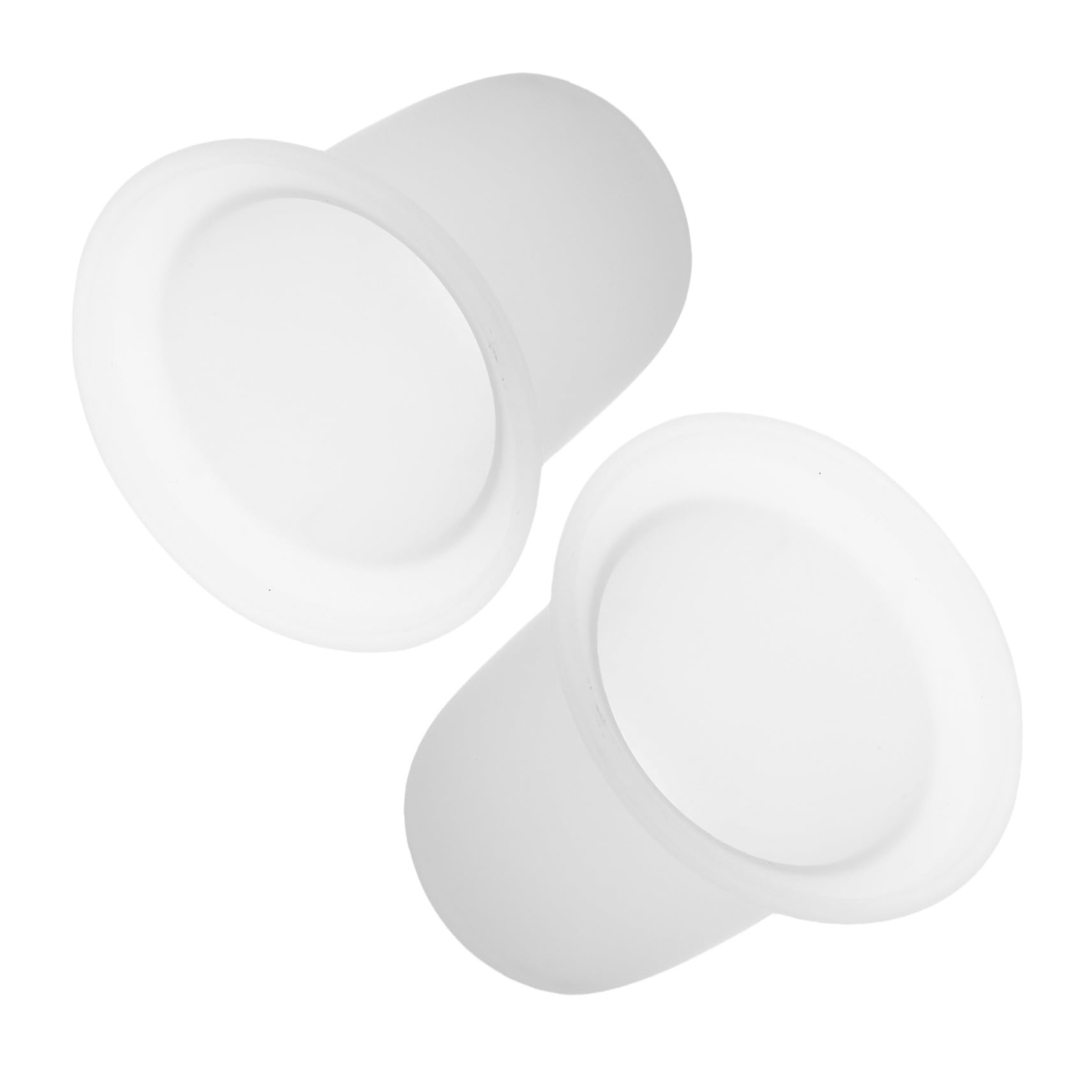 Porte-brosse de toilette antidérapant Ciieeo en verre dépoli compact et pratique