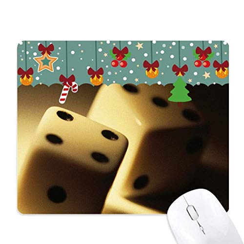 Tapis de souris jeu points photo grand format pour bureau et gaming de Noël