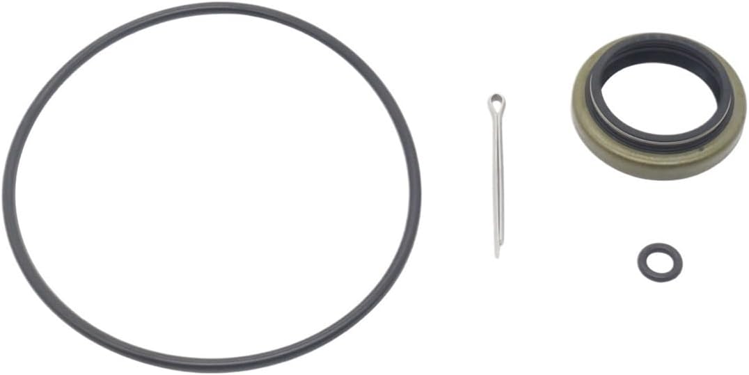 Replacement Accessories Lower Unit Seal kit with Oil Seal O-Ring Split pin Gasket, Suitable for OMC 3863090 3858303 0769349 3853474 3850482 0915223