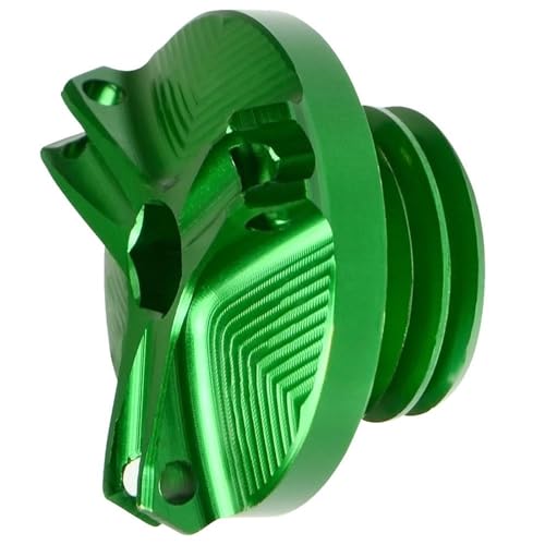 Tapón de aceite M19x2.5 para Kawasaki Z900 Z650 Z1000 de color verde
