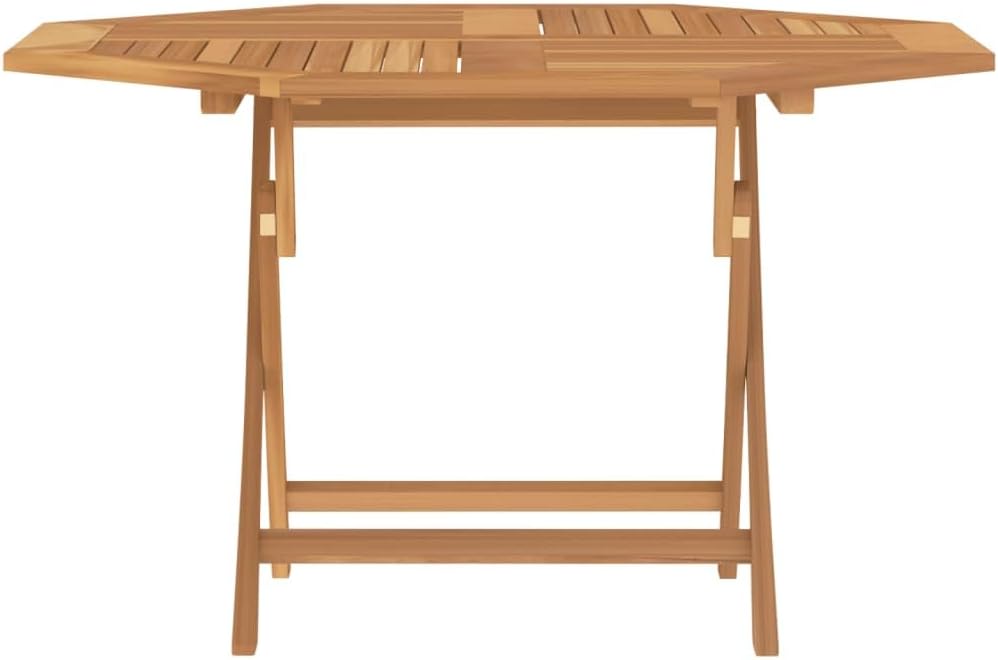 Folding Patio Table,Leisure Table,Coffee Tables,Reading Table,Snack Tables,Party Tables,Dining Tables,Decorative Tables,for Camping,Picnic,Party,Lawn, 47.2"x47.2"x29.5" Solid Wood Teak