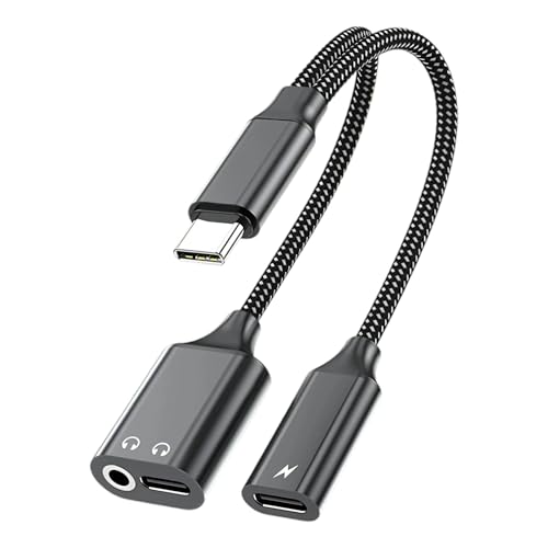 �n�C�t�@�C USB C - �⏕ 3.5mm ���y�A�_�v�^�[�d��R���o�[�^ PD60W ���o�C���f�o�C�X�p�[�d���y�h���O�� Type C - �T�E���h�v���Z�b�T