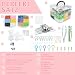 Surplex Cuentas y Abalorios hama Beads, 10000pcs Abalorios fusibles de 12 Colores...
