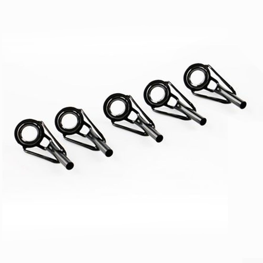 5pcs Fishing Rod Tip Top Guide Rings Stainless Steel(3.0mm)