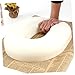 NOLITOY Hollow Seat Cushion for Tailbone Pain Relief Hemorrhoids Cushion for Pregnant Women Comfortable Bed Sore Support Brown Mesh Design for All Chairs and Wheelchairs