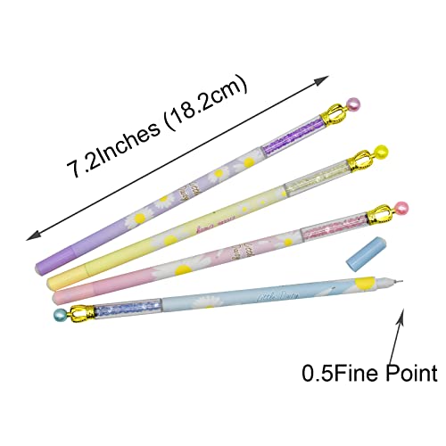 12 Plumas Daisy Lopenle Negra 0.5mm Pack miniatura 4
