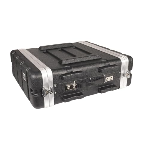 multicomp PRO Stackable 17' Depth, 19' ABS Rack Flight Case (3U)