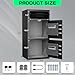Karbeen 6.5 Cub Extra Large Home Safe Fireproof Waterproof, Deposit Box with Drop Slot, Drop Safes for Business, Large Money Box with Digital Backlit Keypad and Mute Mode for Home Office