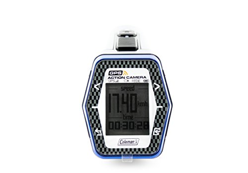 Image of Coleman CX9WP-BL AktivSport Coleman 1080p HD Action Sports Camera with GPS, 1-Inch OLED and Health Stats (Blue)