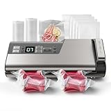 Best Food Vacuum Sealer - Mesliese Vacuum Sealer Machine, 95kPa 140W One H Review 