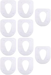 Cabilock 30Pcs cushion paper kids toilet seat Bathroom Toilet Cover disposable toilet cushion bathroom pad disposable toilet cover pregnant toilet pad rug Wood pulp paper outdoor white baby
