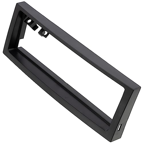 AERZETIX - C22356 - Cadre/façade/Adaptateur 1 DIN pour autoradio de Voiture - Compatible avec Citroën C5 2005+, Peugeot 407 2005+