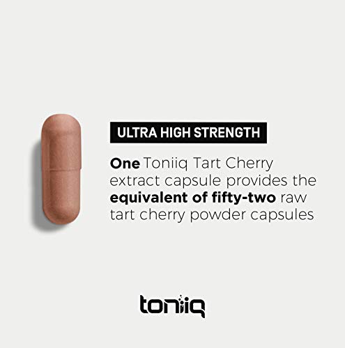 Toniiq Ultra High Strength Tart Cherry Capsules thumb #3
