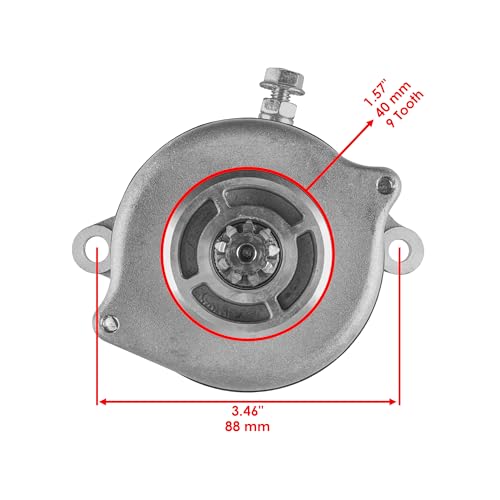 Caltric Starter Compatible with Suzuki DR650SE 1994 1995-1997 / DR650SE 2000 2001 2002 2003-2024 miniatura 3