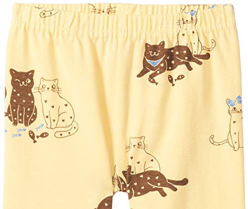 Image of Max Girls Printed Lace Trimmed 3 /4th Leggings