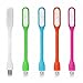 SMART-SERVICE Mini USB Keyboard USB Light with Adjust Angle, Pack of 5