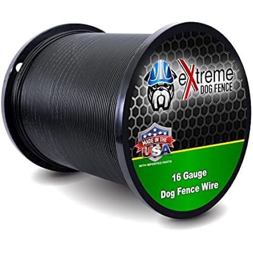 16 Gauge Electric Dog Fence Wire 1000 ft - Underground Boundary Cable
