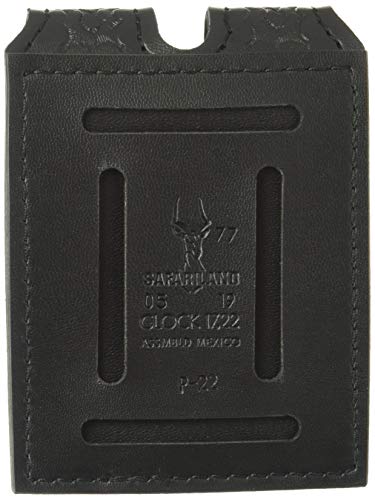 Safariland Hidden Snap Double Handgun Magazine Pouch - Stx Basketweave Black #TOP1
