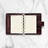 Filofax Calendar Diary Refill, Pocket Size, Week on One Page, Cotton Cream Paper, Unruled, Multilingual: Four Languages, 2026 (C68239-26)