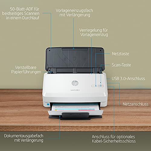 Dokumentenscanner HP ScanJet Pro 2000 s2