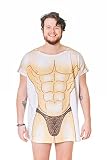The Original Women's Bikini Shirt - Funny Bikini Print Bathing Suit Cover-up Beach Tshirt Dress for Women Men (Men's Leopard Thong, One Size)