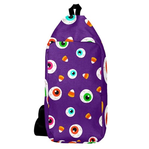 Sac à dos à bandoulière cadeau original Halloween multicolore