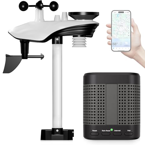 WiFi Smart Weather Station with Weatherseed® AI 24H/7D Accurate Forecast,