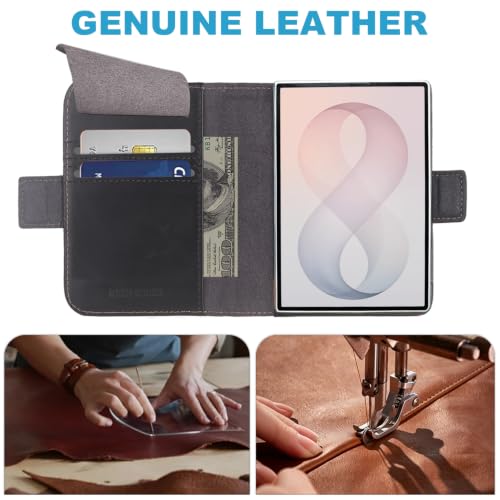 KEZiHOME Genuine Leather Wallet Case for Samsung Galaxy Z fold 8 by KEZiHOME - Used condition - Image 3