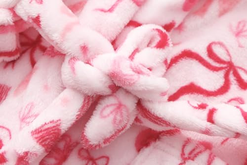 Image of Kid Fleece Hooded Robes Girls Bathrobes Boys Soft Plush Sleepwear Toddler Fuzzy Pajamas