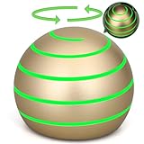 Luminous Desk Spinning Toys for Kids Adults, Metal Kinetic Stress Ball, Optical Illusion Fidget Spinner, Glow in The Dark Fingertip for Office Classroom, Stress Relief Anti Anxiety Birthday Gifts