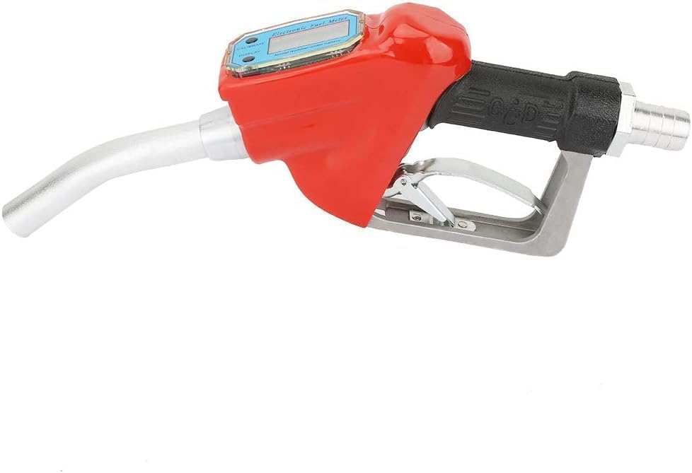 Image of Fueling Nozzle, Electronic Metering Fuel Dispensing Meter Nozzle Auto Shut Off Petrol Kerosene Gasoline Fuel
