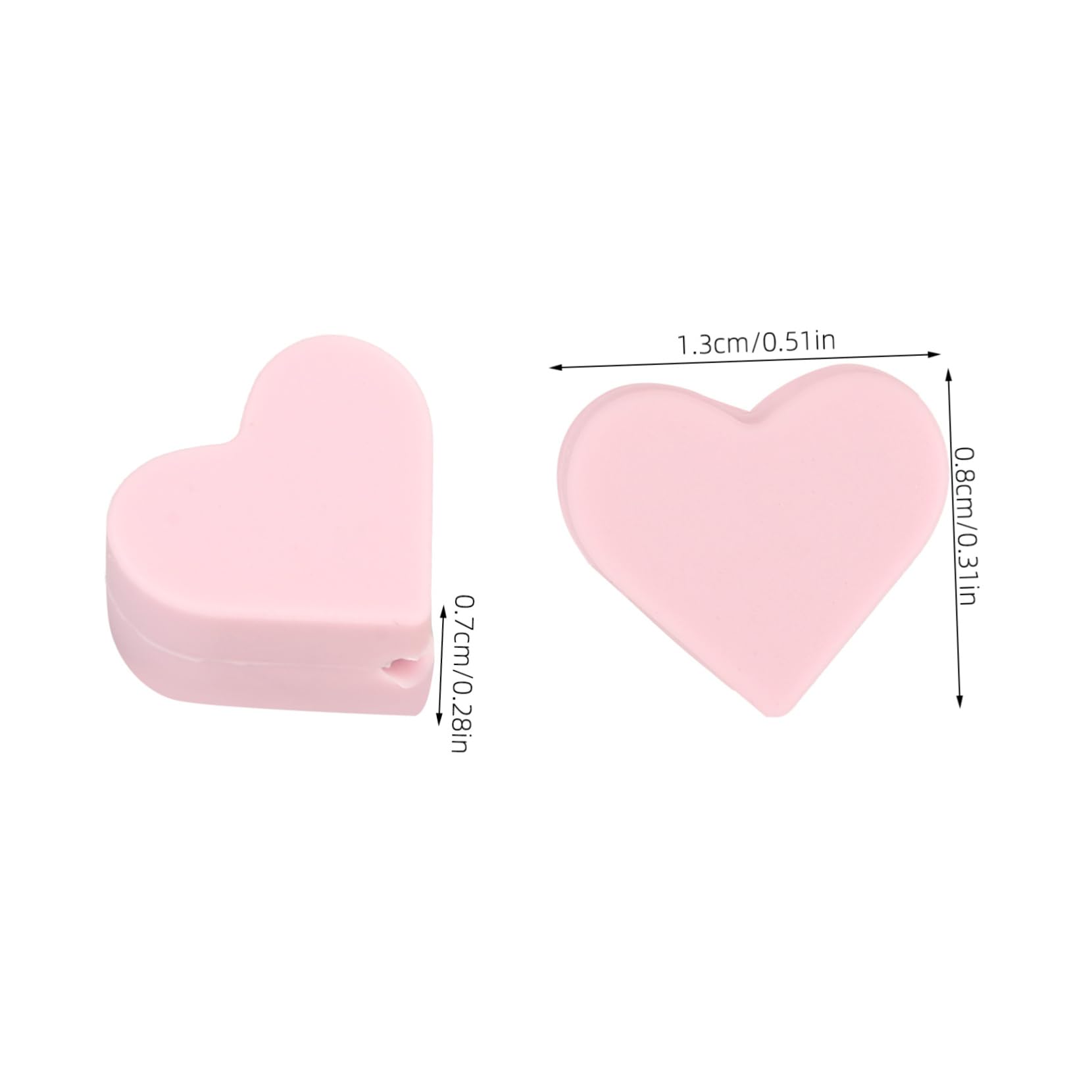 OSALADI 20pcs Knitting Needle Cap Covers Needles Point Protectors Rubber Caps for Knitters