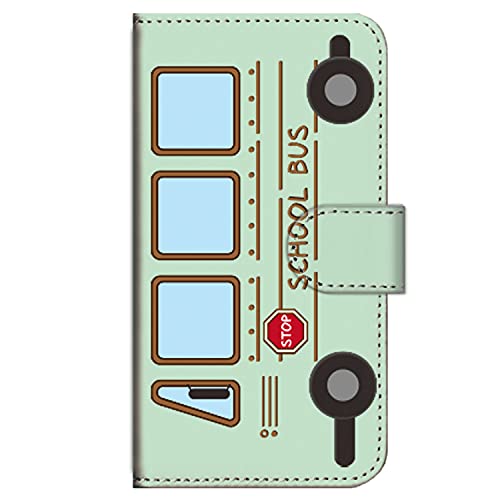 �K�[���Y�l�I �ėp AQUOS wish5 SH-52F �ƌ݊����̂���P�[�X �蒠�^ �X�}�z�P�[�X �g�уJ�o�[ �ϏՌ� (SCHOOL BUS) SHARP SH-52F-PD-MGR-YSZ-0392