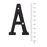 BetLight House Address Letters- 3 Inch High Innovative Wrought Iron Numbers, Vintage Nail on Die...