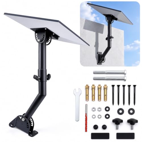 Wall Roof Mount for Starlink Standard 4/4X Gen3 Adjustable Pipe Adapter Kit