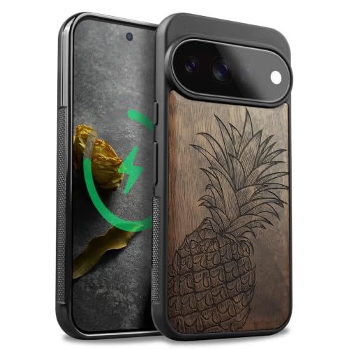 Carveit Google Pixel 11 Pro XL �ؐ��X�}�z�P�[�X (�E�H�[���i�b�g-�p�C�i�b�v���t���[�c�A�[�g)
