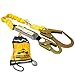 KwikSafety (Charlotte, NC) BOA 1 PACK (External Shock Absorber) Single Leg 6ft Safety Lanyard OSHA ANSI Fall Protection Restraint Equipment Snap Rebar Hook Connectors Construction Arborist Roofing