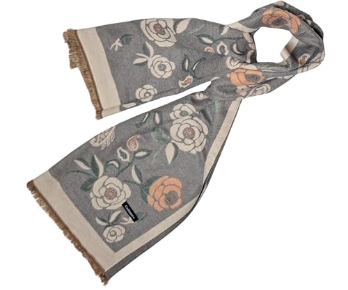 Châle doux et épais de grande dimension au tissage automne hiver chic