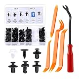 Car Body Trim Clips 100 Pcs 6 Sizes for ID.ERA 9X 2026