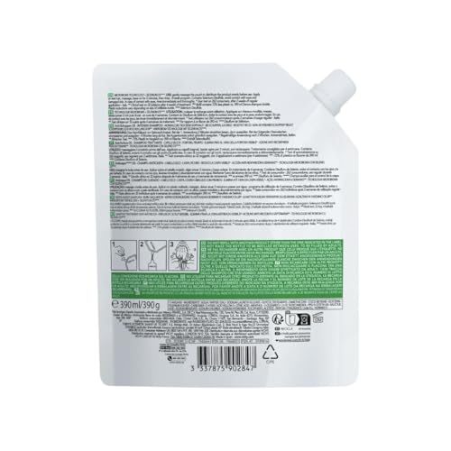 Vichy, Dercos, Shampooing Anti-Pelliculaire DS, Pellicules & Démangeaisons, Cheveux Secs, Éco-recharge, 390ml