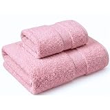NARCISO Set Asciugamani Bagno Viso e Bidet 2 Pezzi (1 Viso 50x100cm e 1 Bidet 40x60cm) Ogn...