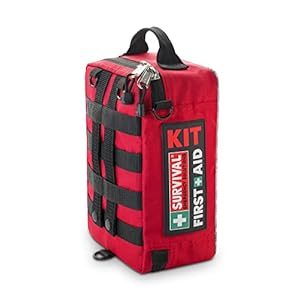 SURVIVAL Workplace/Home First Aid Kit – for Emergency Care at Home/Workplace with MOLLE System – 152 Pieces