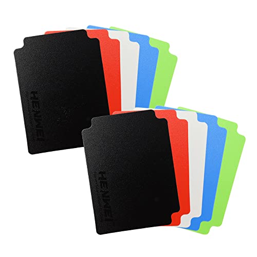 カードセパレーター 5色 仕切り デッキケース 整理 縦横両用 トレカ カードゲーム (10枚セット)（Amazon）