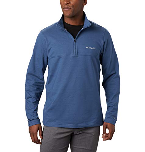 Columbia Men s Rugged Ridge 1 4 Zip, Night Tide Heather, Small