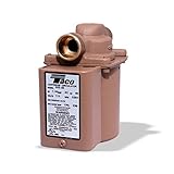 Taco 006-B4-PNP Bronze Circulator Pump 3/4-Inch Sweat with Line Cord and Analog Timer by Taco