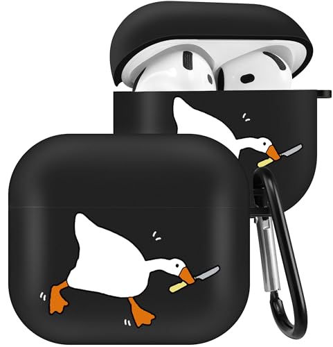 Boaretiu for AirPods 5th/4th Case Cute Cool Design, Goose