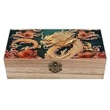 【Stabile Scharniere】 Die Scharniere sind stabil, passend für den Deckel, und können den Deckel beim Öffnen flach halten. Der Verschluss bietet eine sichere Abdichtung, ohne dass er mühsam zu öffnen ist.