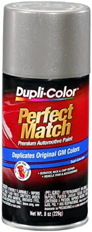 Dupli-Color EBGM04907 Perfect Match Automotive Spray Paint – General Motors Pewter Metallic, 11 WA382E – 8 oz. Aerosol Can