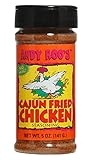 Andy Roo's Cajun Fried Chicken Seasoning, 5 Ounce Shaker