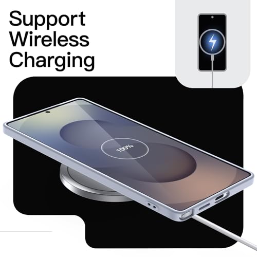 Image of JETech Slim Cover Case for Samsung Galaxy S25 Ultra 5G with Camera Lens Full Protection, Ultra-Thin Lightweight Matte Finish Minimalist Protective Phone Cover (Titanium Silverblue)